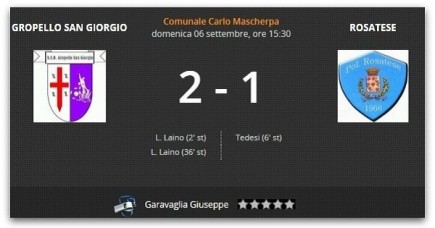 Doppio Laino, grande Prevedini, E arrivano subito tre punti.